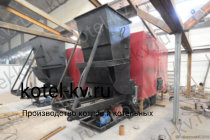 Котел КВм 0.8 с  топкой ТШПМ