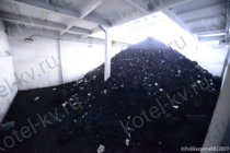 Закрытый угольный склад твердотопливной модульной котельной 300 кВт