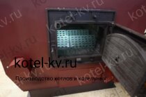 Поворотные колосники котла на опилках парового